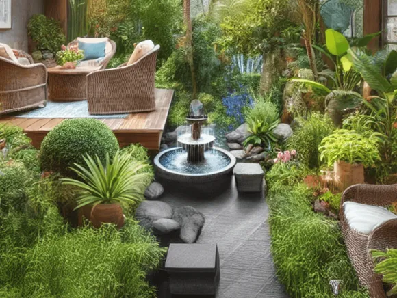 เทคนิคการจัดสวนในบ้านเพื่อสร้างบรรยากาศสดชื่น
