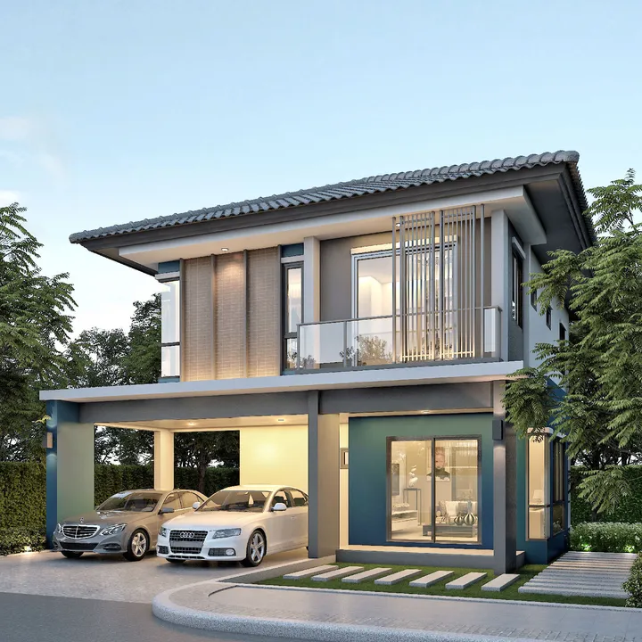 โครงการ บ้านฟ้า กรีนเนอรี่ นีโอลา รังสิต คลอง 2
