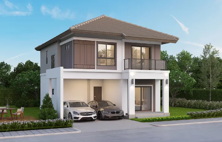 บ้านกาญจน์กนก 25 (แบบบ้าน กรกาญจน์ Premier)