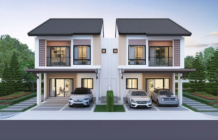 บ้านกาญจน์กนก 23 (แบบบ้าน ดลกาญจน์ Premier)